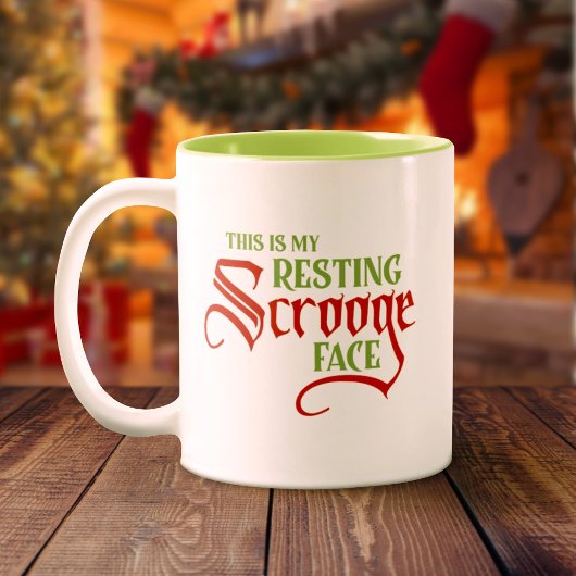 Weihnachts-Weihnachtsfeiertag Zweifarbige Tasse