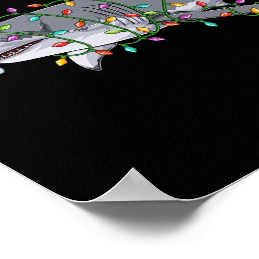 Weihnachts-Weihnachtsfeiertage Poster (Ecke)