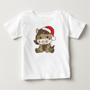 Weihnachts-Weihnachtsferien Baby T-shirt