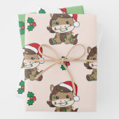 Weihnachts-Weihnachtsferien Geschenkpapier Set (Beispiel)