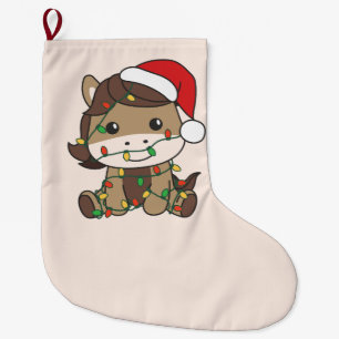 Weihnachts-Weihnachtsferien Großer Weihnachtsstrumpf
