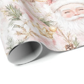 Weihnachts-Weihnachtsfest Geschenkpapier (Rolleneckpunkt)