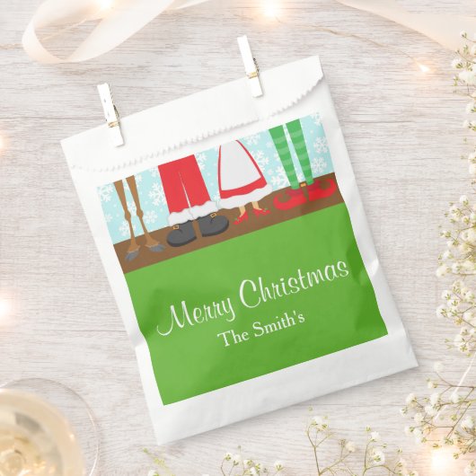 Weihnachts-Weihnachtsfest Geschenktütchen (Ausgeschnitten)