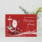 Weihnachts-Weihnachtsfest im Weihnachtsgebäck Einladung (Stehend Vorderseite)