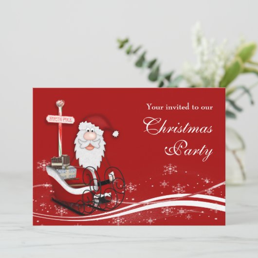 Weihnachts-Weihnachtsfest im Weihnachtsgebäck Einladung (Stehend Vorderseite)