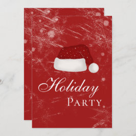 Weihnachts-Weihnachtsfest im Winter Party Einladung