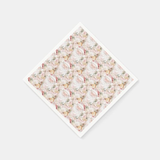 Weihnachts-Weihnachtsfest Serviette (Ecke)