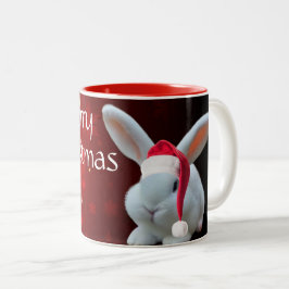 Weihnachts-Weihnachtsfest-Tasse Zweifarbige Tasse
