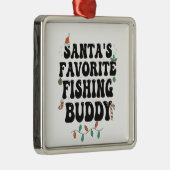 Weihnachts-Weihnachtsfest-Vater Ornament Aus Metall (Rechts)