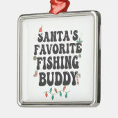 Weihnachts-Weihnachtsfest-Vater Ornament Aus Metall (Links)