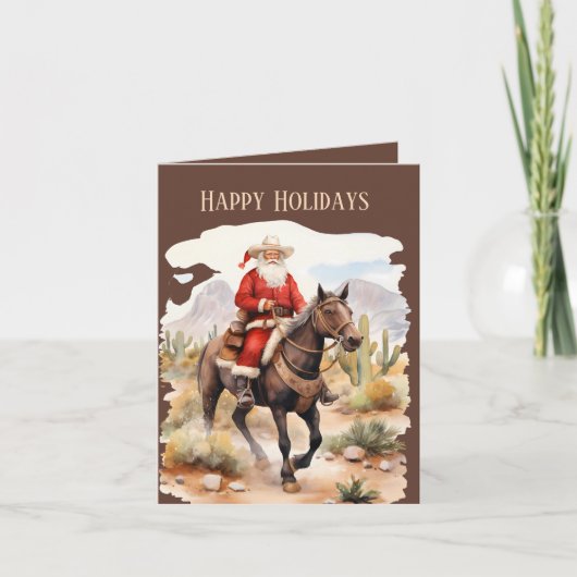 Weihnachts-Weihnachtsfest Weihnachten Western Weih (Vorderseite)