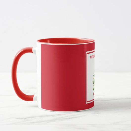 Weihnachts Weihnachtsfest Weihnachtsbaum Tasse (Links)