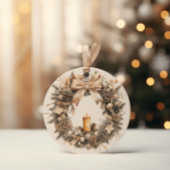 Weihnachts-Weihnachtsfest Winter Red Green Baby Du Geschenkanhänger