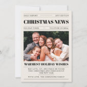 Weihnachts-Weihnachtsfotokarte Feiertagskarte (Vorderseite)