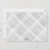 Weihnachts-Weihnachtsfotokarte für Familien Feiertagskarte (Rückseite)