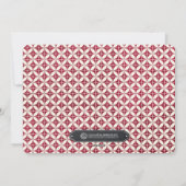 Weihnachts-Weihnachtsfotokarten Feiertagskarte (Rückseite)