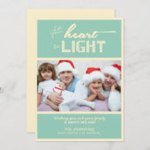 Weihnachts-Weihnachtsfotokarten Feiertagskarte (Vorne/Hinten)