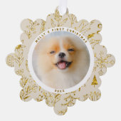 Weihnachts-Weihnachtsgebäck - Erstes Weihnachtsfes Ornament Karte (Vorderseite)