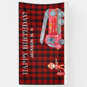 Weihnachts-Weihnachtsgebäck Geburtstagsparty Banner (Vertikal)