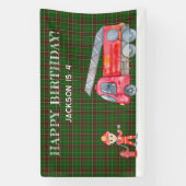 Weihnachts-Weihnachtsgebäck Geburtstagsparty Banner (Vertikal)