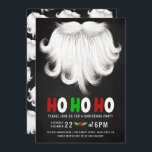 Weihnachts-Weihnachtsgebäck-Party Einladung<br><div class="desc">White Santa's Beard Weihnachtsweihnachtsfeier Party Einladung bis Weihnachten4Yall.</div>