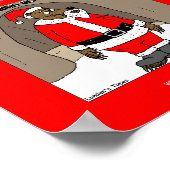 Weihnachts-Weihnachtsgebäck Poster (Ecke)