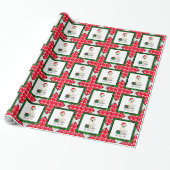 Weihnachts-Weihnachtsgelb-Labrador Niedlich Geschenkpapier (Ungerollt)