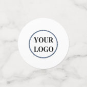 Weihnachts-Weihnachtsgeschenk ADD IHR LOGO Merry X Konfetti (Klein Vorderseite)