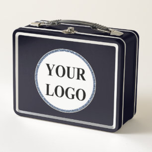 Weihnachts-Weihnachtsgeschenk ADD IHR LOGO Merry X Metall Brotdose