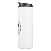 Weihnachts-Weihnachtsgeschenk ADD IHR LOGO Merry X Thermosbecher (Nach rechts gedreht)