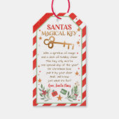 Weihnachts-Weihnachtsgeschenk Geschenkanhänger (Vorderseite)