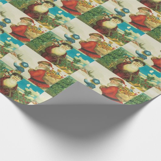 Weihnachts Weihnachtsgeschenk Geschenkpapier (Ecke)