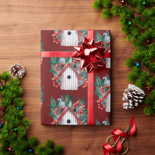 Weihnachts-Weihnachtsgeschenk Geschenkpapier (Feiertagsgeschenk)