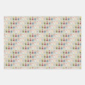 Weihnachts-Weihnachtsgeschenk Geschenkpapier Set (Vorderseite 2)