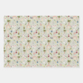 Weihnachts-Weihnachtsgeschenk Geschenkpapier Set (Vorderseite)