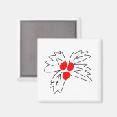Weihnachts-Weihnachtsgeschenk Kaffee Tasse Magnet (Vorderseite/Rückseite)