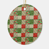 Weihnachts-Weihnachtsgeschenk Keramik Ornament (Links)
