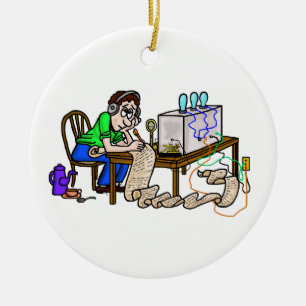 Weihnachts-Weihnachtsgeschenk Keramikornament