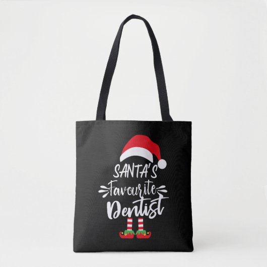 Weihnachts-Weihnachtsgeschenk von santa Tasche (Vorderseite)