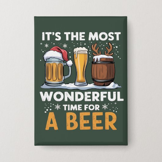 Weihnachts-Weihnachtsgeschenke Weihnachten Party D Button (Vorderseite)