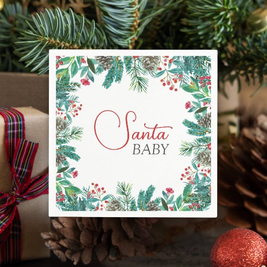 Weihnachts-Weihnachtsgeschlecht-neutral Serviette