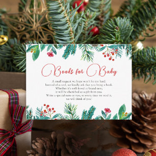 Weihnachts-Weihnachtsgeschlechtsneutrale Bücher fü Begleitkarte