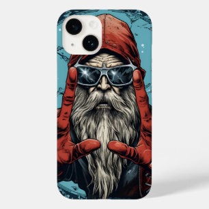 Weihnachts Weihnachtsgestein mit Metal Rock und Ro Case-Mate iPhone 14 Hülle