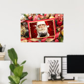 Weihnachts-Weihnachtsgestempel / DEIN FOTO Poster (Heimbüro)