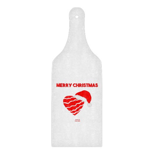 Weihnachts-Weihnachtsglas-Schneidplatte Schneidebrett (Vorderseite)