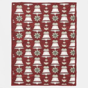 Weihnachts-Weihnachtsglocken D29 Fleece Blanket