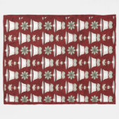 Weihnachts-Weihnachtsglocken D29 Fleece Blanket (Vorderseite (Horizontal))