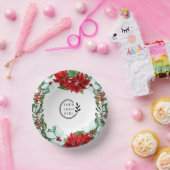 Weihnachts-Weihnachtsgottesloge für Feiertage-Part Pappteller (Party)