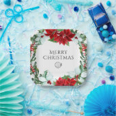 Weihnachts-Weihnachtsgottesloge für Feiertage-Part Pappteller (Party)