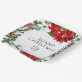 Weihnachts-Weihnachtsgottesloge für Feiertage-Part Pappteller (Gewinkelt)